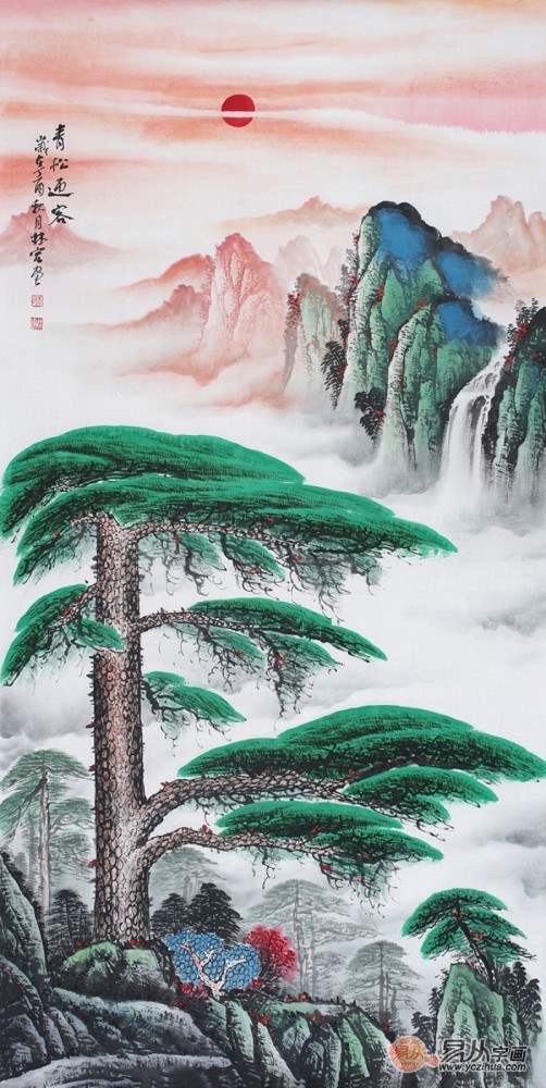 インパクト大✩︎⡱ アンリルソー　大きな絵画