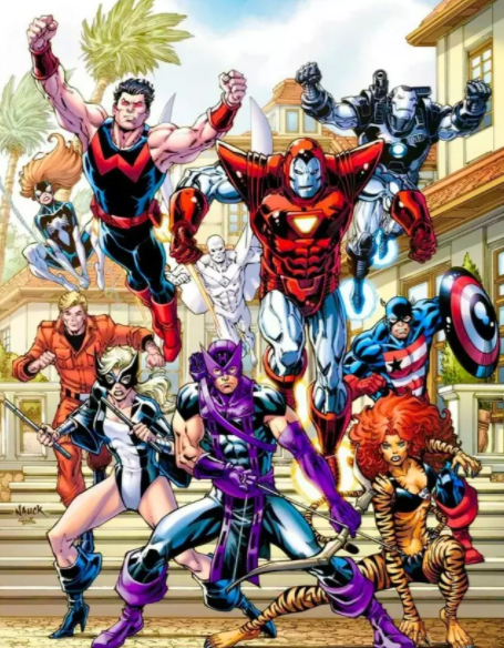 复仇者联盟成员太多,幻视提出了这个建议,新复仇者小队诞生