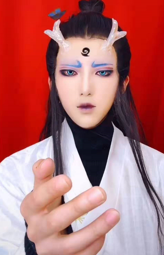 小哥哥仿妆"敖丙",开局:没创意,结局:申公豹儿子?