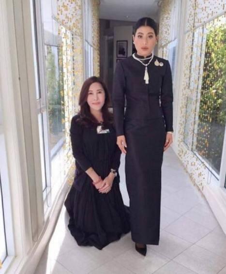 与泰国公主合照吧必须要下跪?李连杰单膝跪地,唯独范冰冰最霸气_腾讯