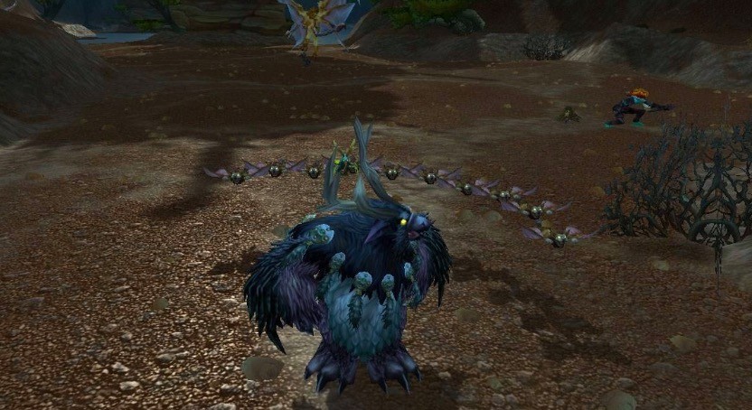 魔兽世界怀旧服德鲁伊真难能变熊能拍爪子仍不如盗贼10输出