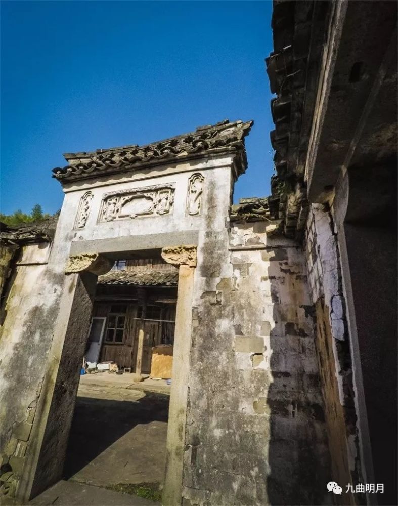 航拍奉化溪口西岙村