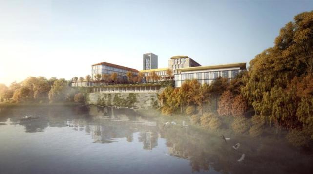 华为青浦研发中心效果图