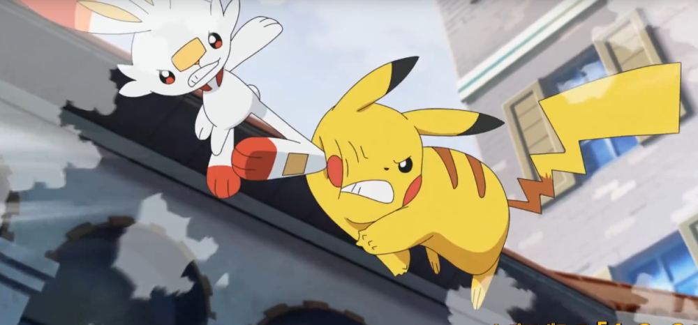 精灵宝可梦新动画预告炎兔儿脚踢皮卡丘看op好像世界重置一样