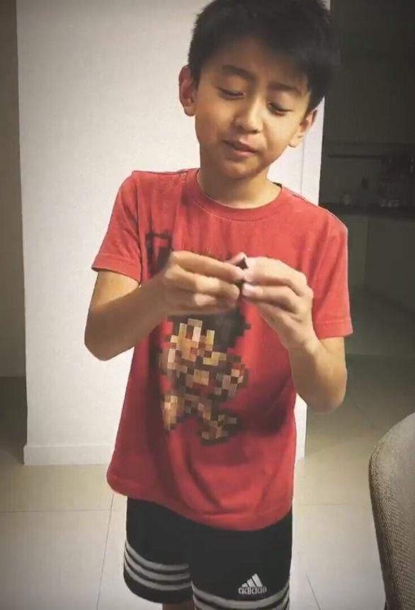 张柏芝二儿子"整容式"长大,五官精致,颜值逆袭反超哥哥|张柏芝|谢霆锋