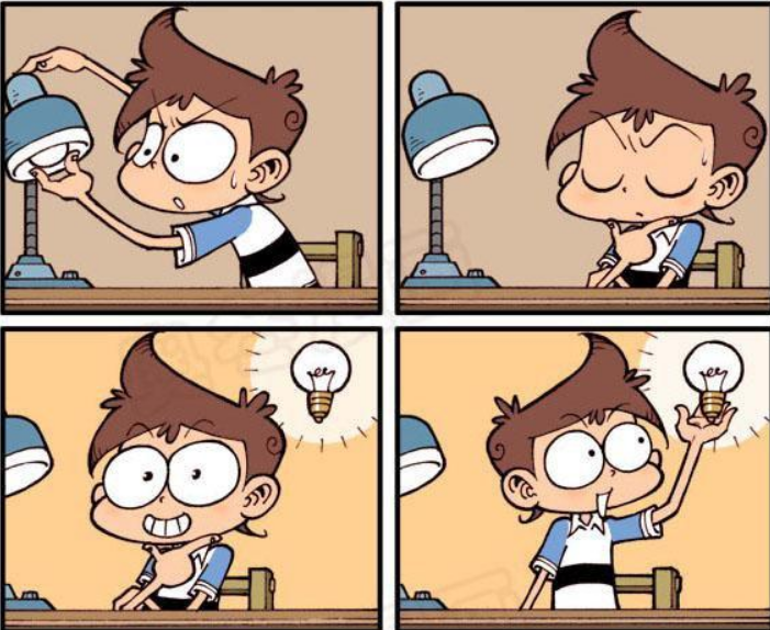 重新亮起来,他想了好久,终于等下一个办法,把自己的想法,装上新的灯泡