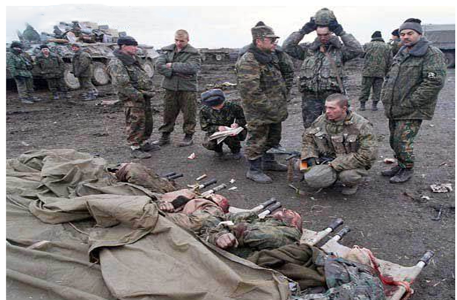 因情报有误,俄军90人被3000人包围,坚守8小时后全歼敌人