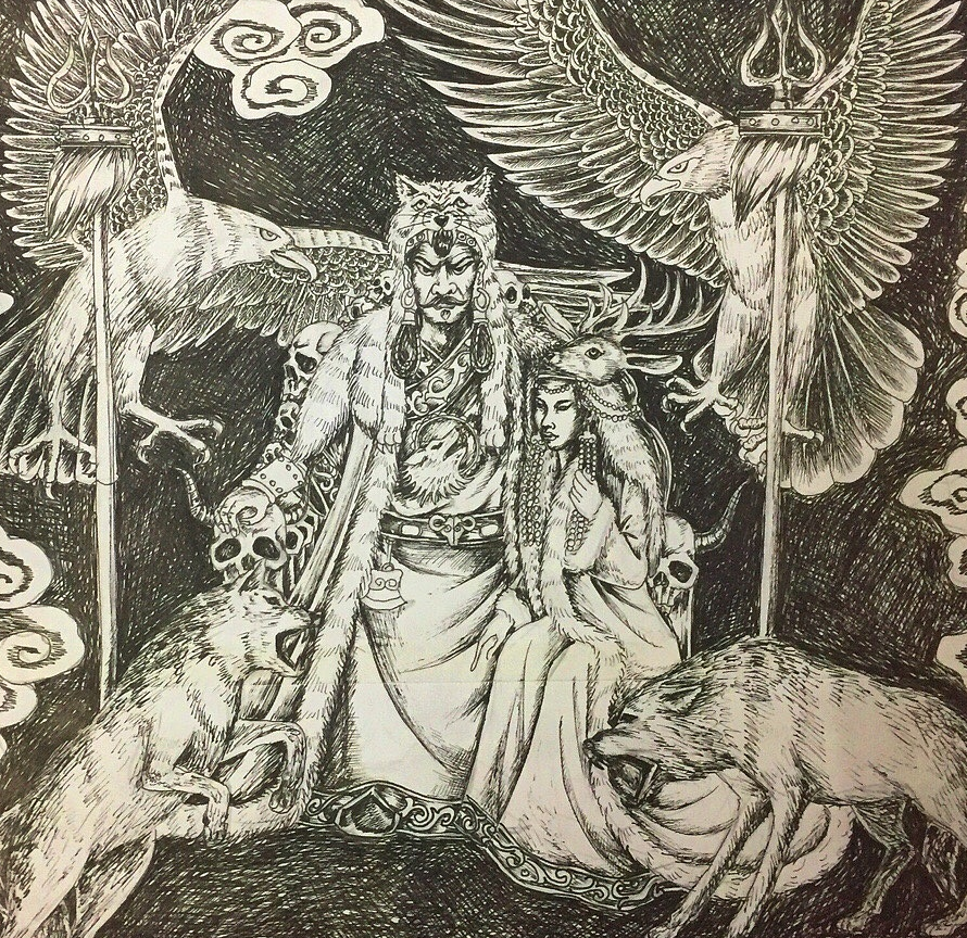 《史记·周本纪》记载,周初,天子西征犬戎,"获其四白狼,四白鹿以归".