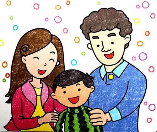 爸爸有担当妈妈好情绪孩子笑得才温暖