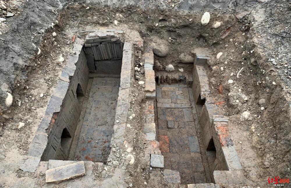 搭建羊肚菌大棚四川村民意外发现两座宋代砖室墓