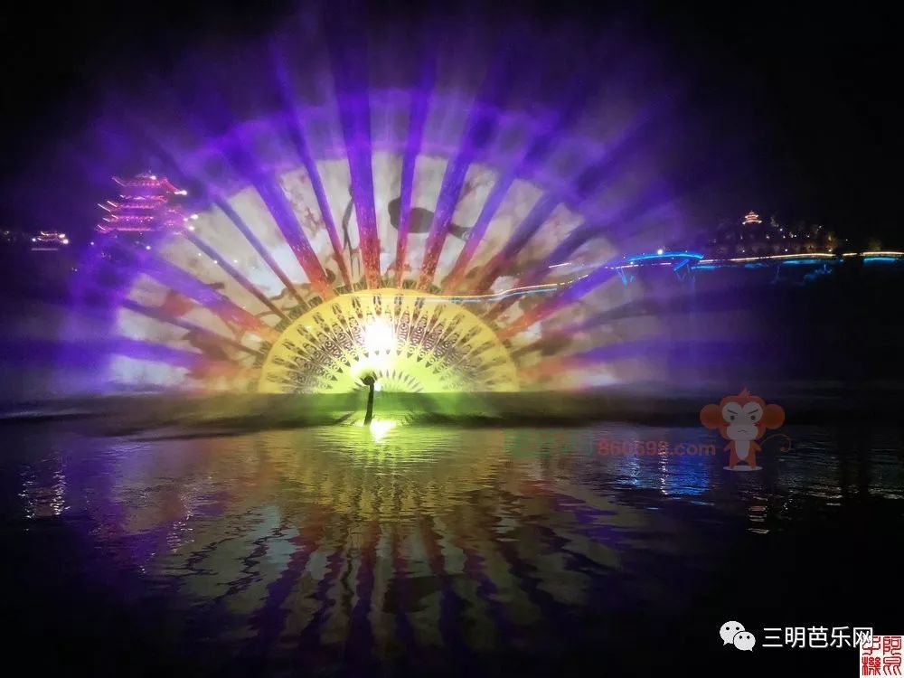 11月4日起,沙县灯光秀和3d水秀播出时间有调整