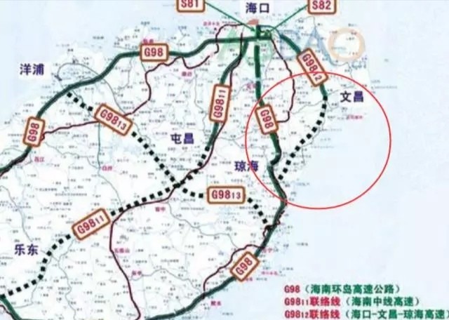 公路路线图是这样的:去过海南自驾游的朋友们都知道,海南环岛高速非常