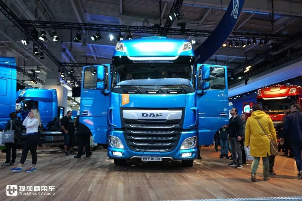 欧卡七雄之一,荷兰达夫卡车怎么样?实拍旗舰车型带您好好看看