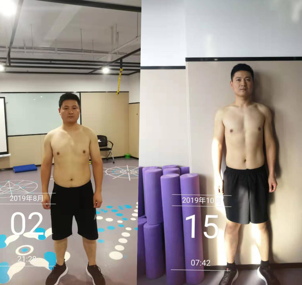 两个半月减脂28斤 他将自律活成了更好的自己 腾讯新闻
