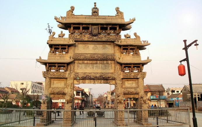 百寿坊,堪称石雕精品!