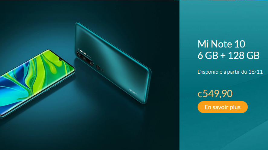 据小米海外版官网信息证实海外发布的小米note 10就是普通版小米cc9