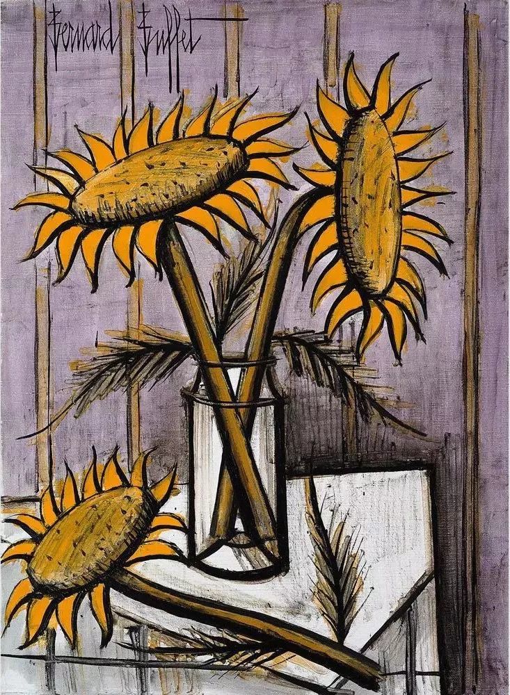 贝尔纳·布菲——法国表现主义画家_腾讯新闻