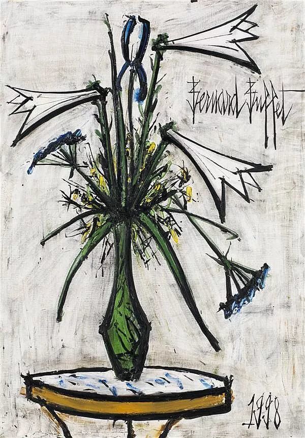 贝尔纳·布菲——法国表现主义画家_腾讯新闻