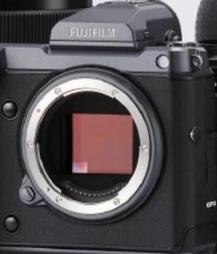 相机传感器上的一小点