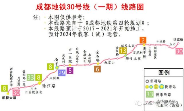 成都地鐵30號線有新進展了嗎?