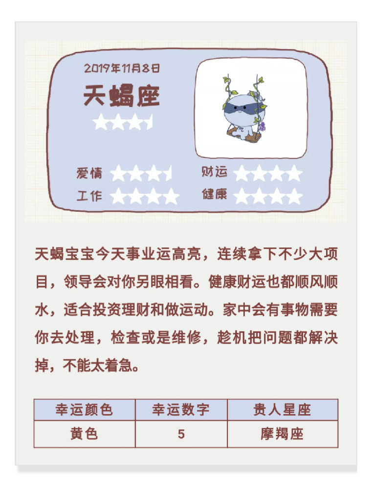 11月8日运势 喜提哪些好运 你若精彩天自安排 腾讯新闻