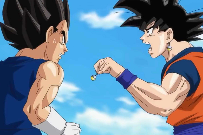 美达摩融合的姿势很特别,需要依靠特定的动作,这对于贝吉塔的自尊来说