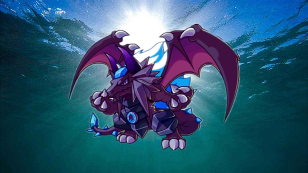 洛克王国:永夜战龙的重生历程,后背越来越弯,第一只重生的龙宠