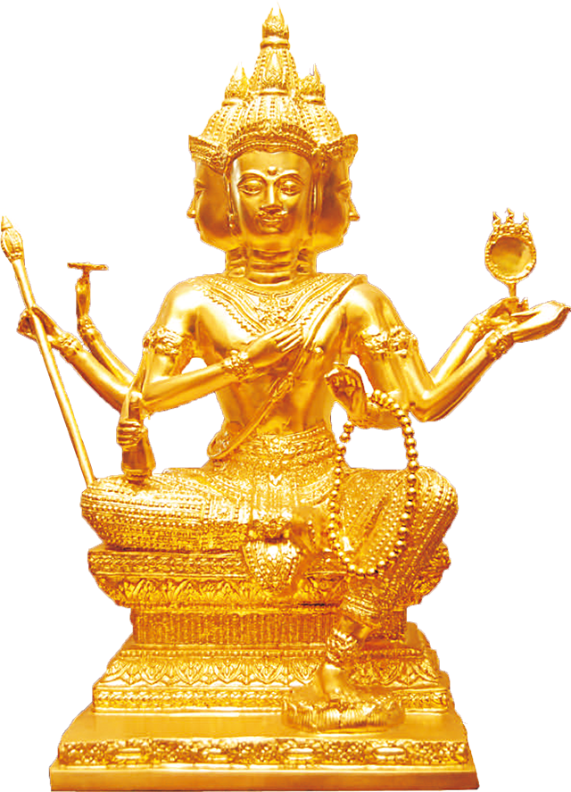 神奇的泰国曼谷四面佛 怎么拜最标准 如何许愿怎么还 信徒 四面佛 曼谷 梵天