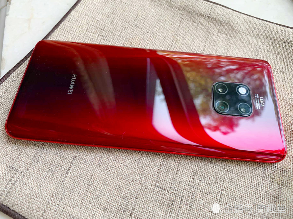 3800入手了华为mate20pro馥蕾红配色太美了香爆了