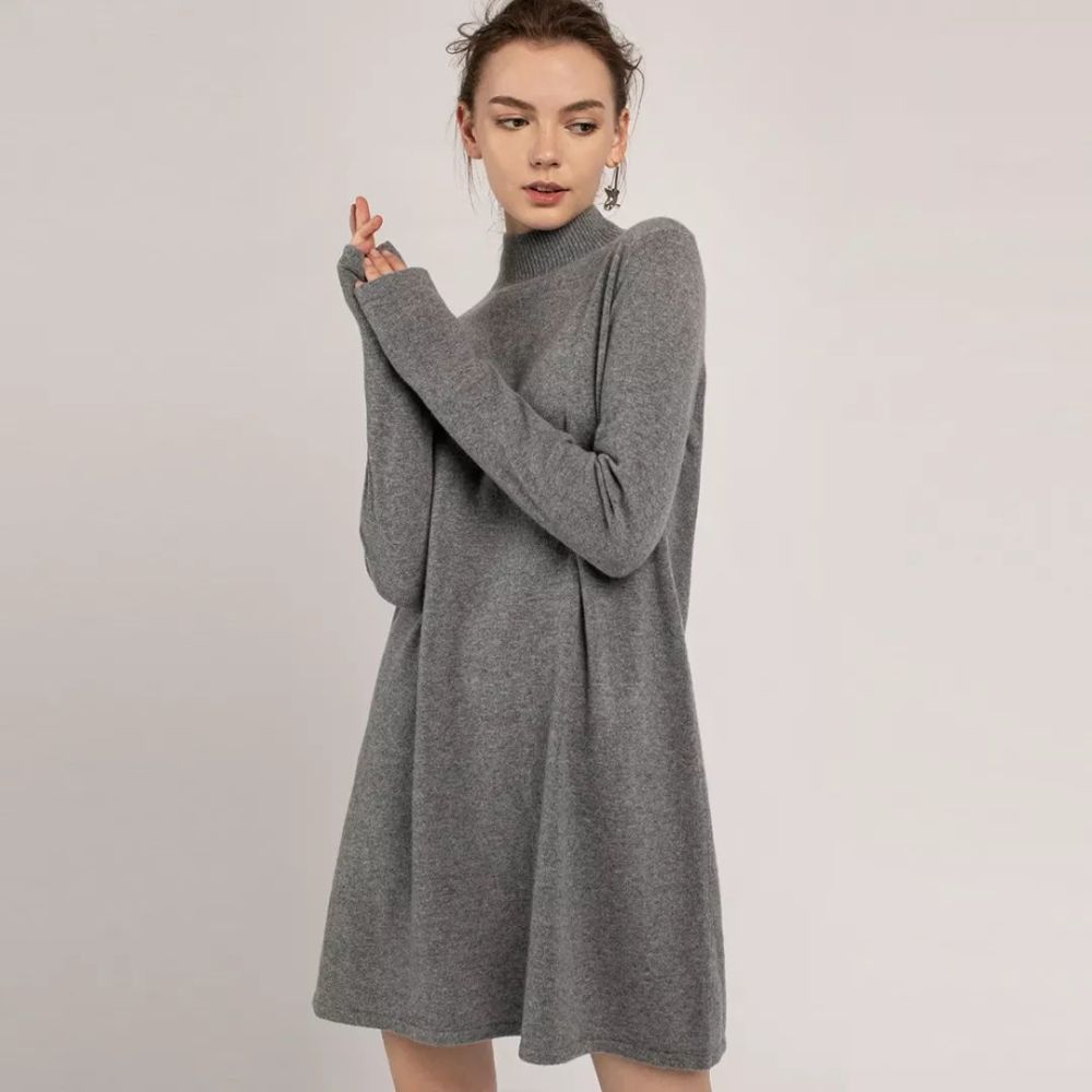 天冷想穿裙子?怕冻就穿羊毛的