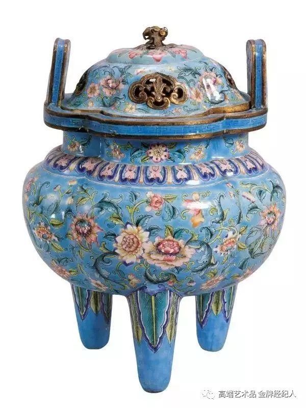 中国古銅香炉 清時代古銅象足香炉 【宣徳年製】在銘：H5-2