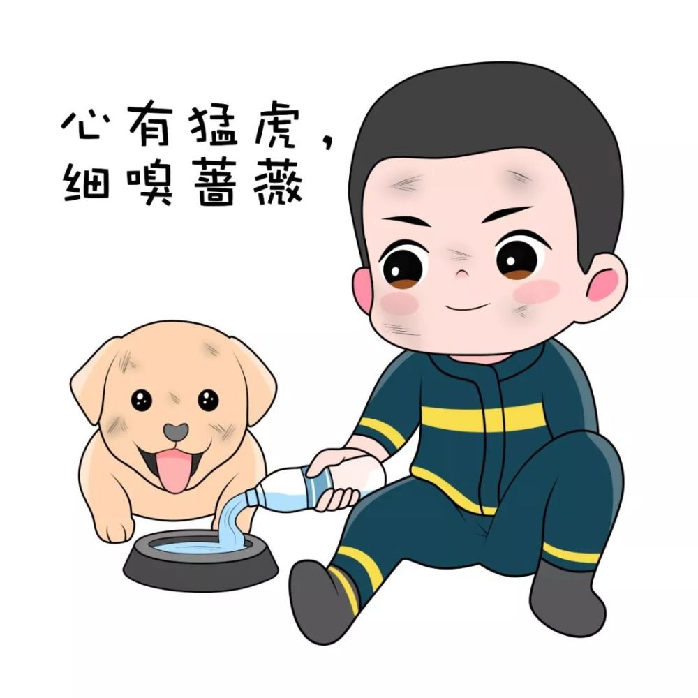 12 万物有灵,众生平等, 消防员们不仅仅会救人, 也会帮助所有遇到
