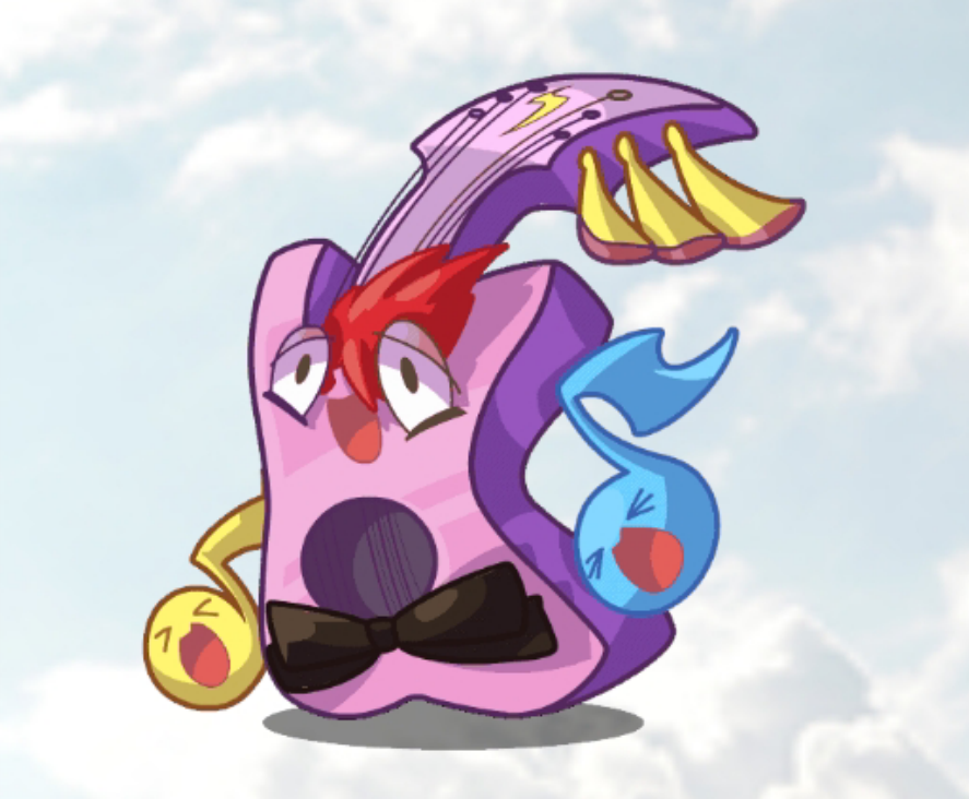 洛克王国欢悦吉他的九年蜕变第一只年费神宠种族值却很磕碜