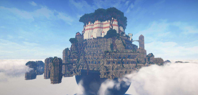 我的世界 大神作品 游戏把你埋没 不当设计师真可惜 我的世界 大神 城堡