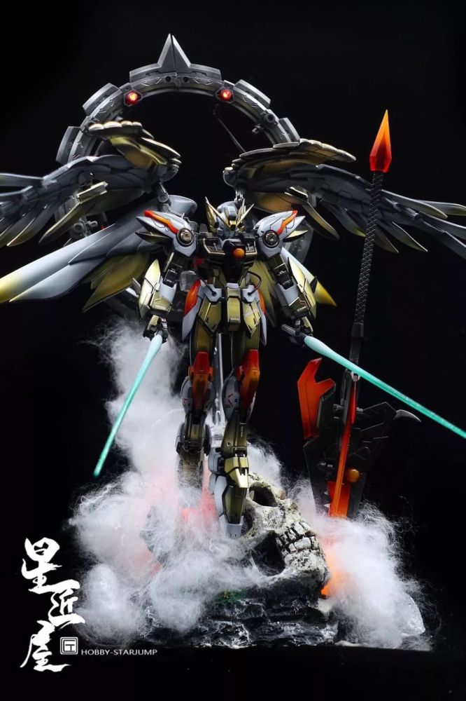 地狱在呼唤你rg零式飞翼diablo风格配色涂装