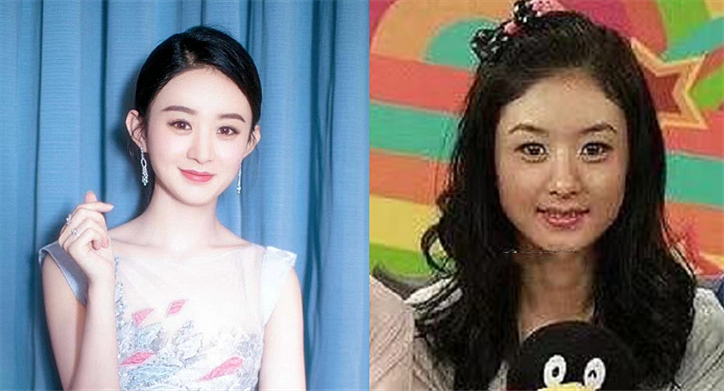 刚出道vs现在:杨幂不再少女,赵丽颖变优雅,而她整容式逆袭!