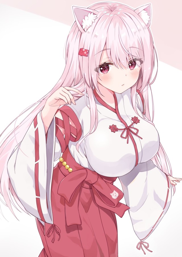 二次元老婆经典服饰巫女服