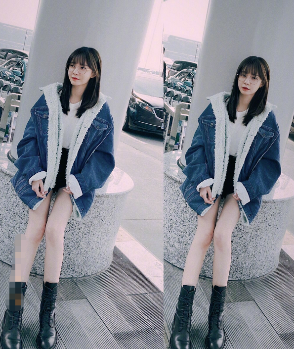 沈梦辰"穿皮裤"到底有多瘦?看到双腿间的缝隙,这谁顶得住!