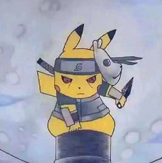 当皮卡丘乱入火影忍者,洛克卡丘形象太好笑,宇智波卡丘太帅了!