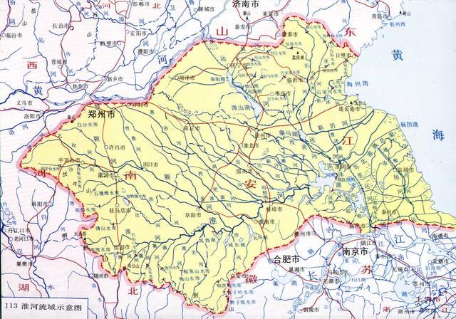 淮河|锋面雨带开始北移，我国大河中总落差最小的“淮河”将面临考验