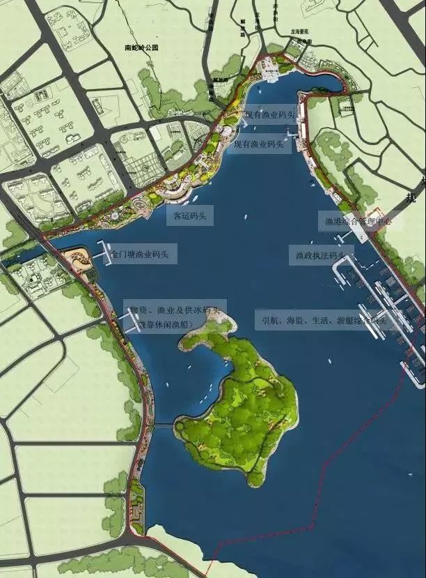 《惠州大亞灣經濟技術開發區漁港建設總體規劃(2017-2025年)》(徵求