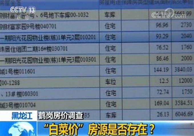 央视曝光 鹤岗5万元一套的 白菜价 水分多大 业主 房子成了特产 腾讯新闻