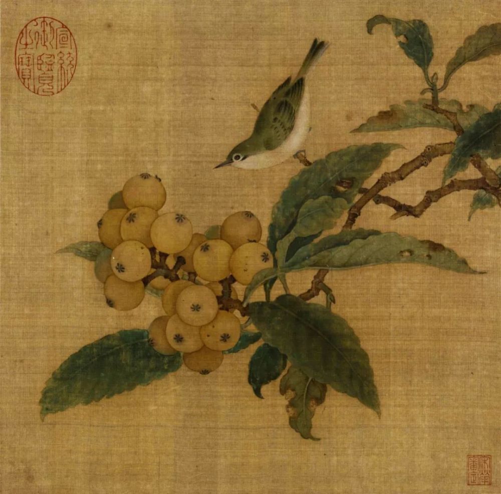 写生珍禽图|【博闻强识】宋画，中国丹青史的高峰！