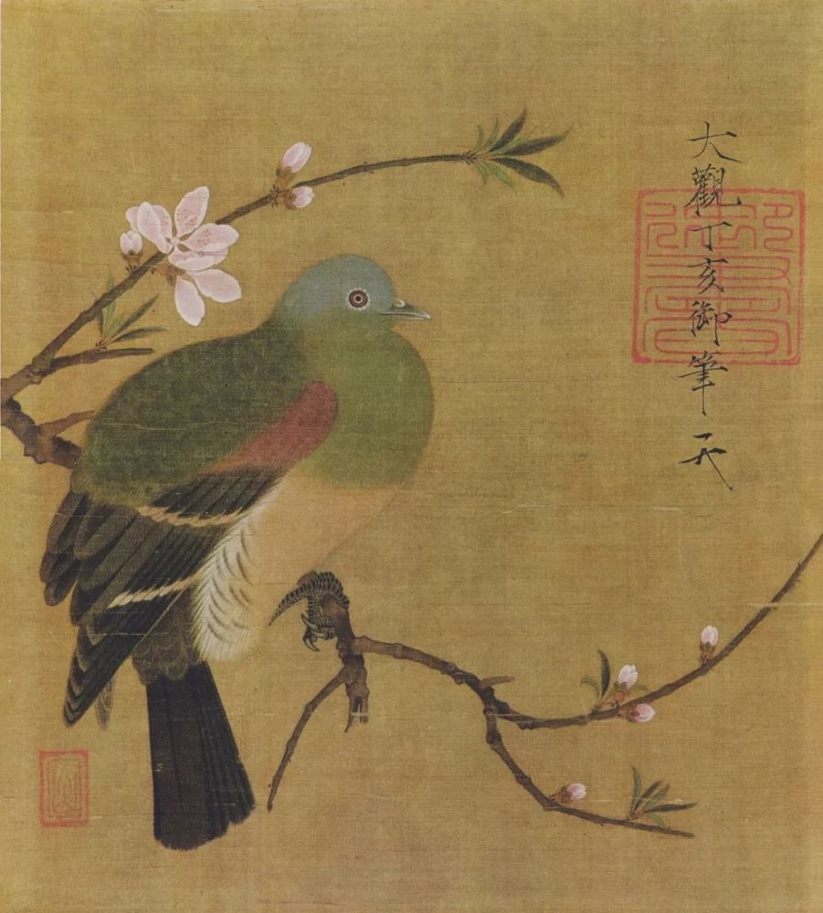 写生珍禽图|【博闻强识】宋画，中国丹青史的高峰！