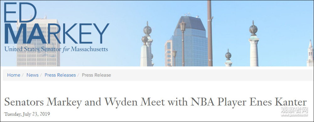 美议员请出nba土籍球员 一起宣布 土耳其人权促进法 腾讯新闻