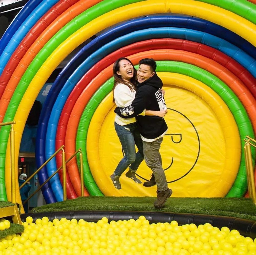 拉斯维加斯网红快闪拍照店happyplace