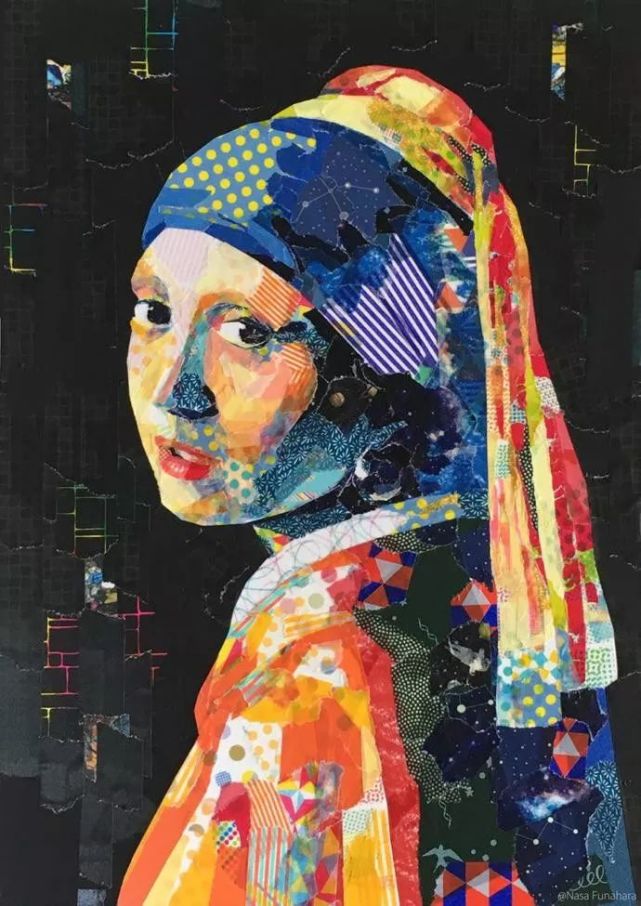 艺术家的创意,胶带玩出来的世界名画!