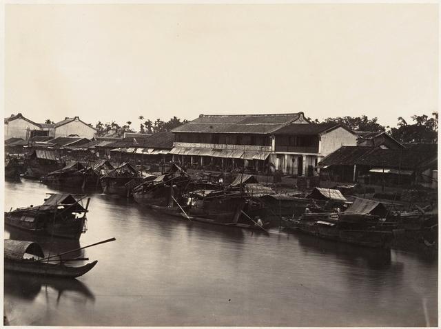 1866年越南胡志明市景象:到处中国人的建筑,刚