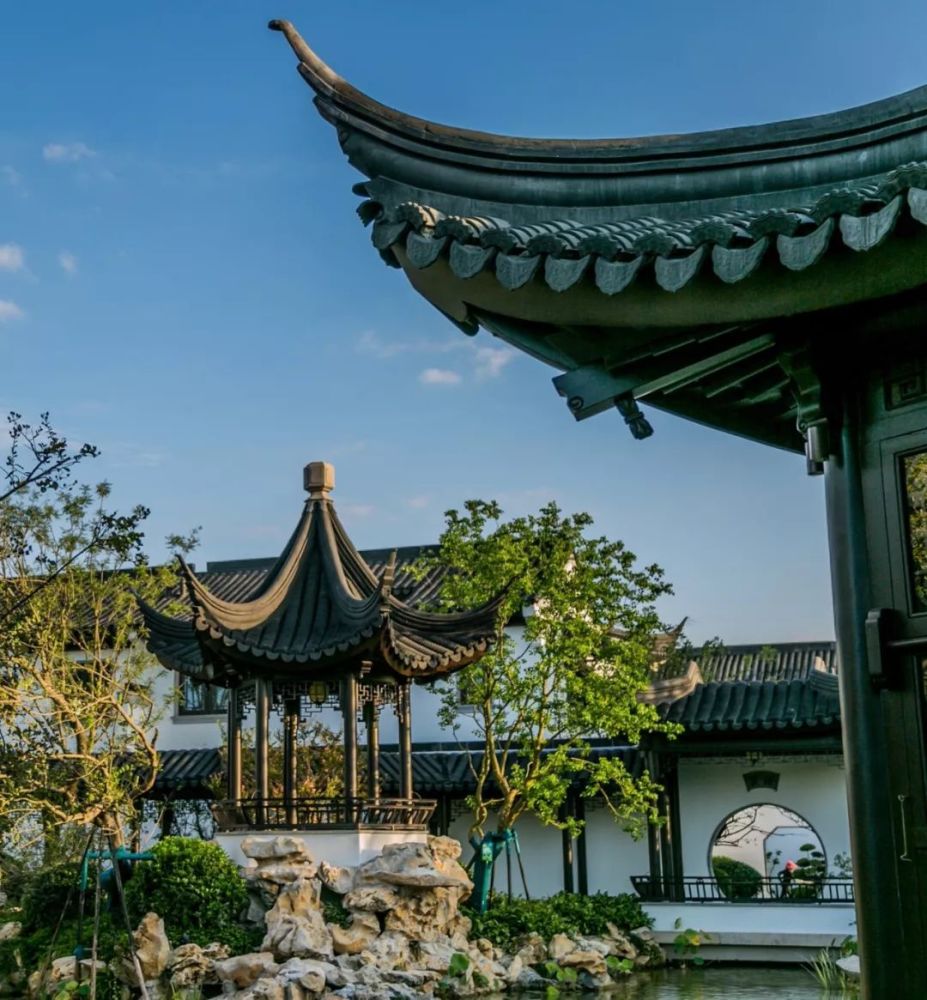 中式庭院,美千年.