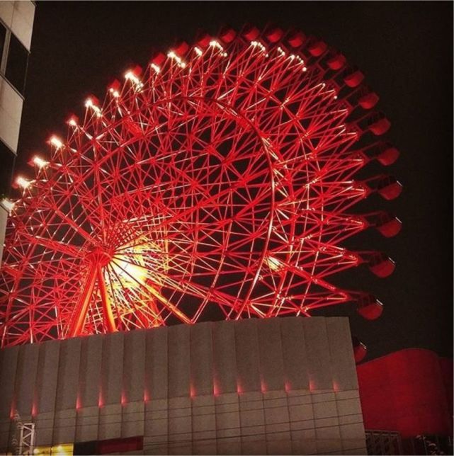 hep five摩天轮#04地址:大阪府大阪市阿倍野区阿倍野筋1-1-43上面还有